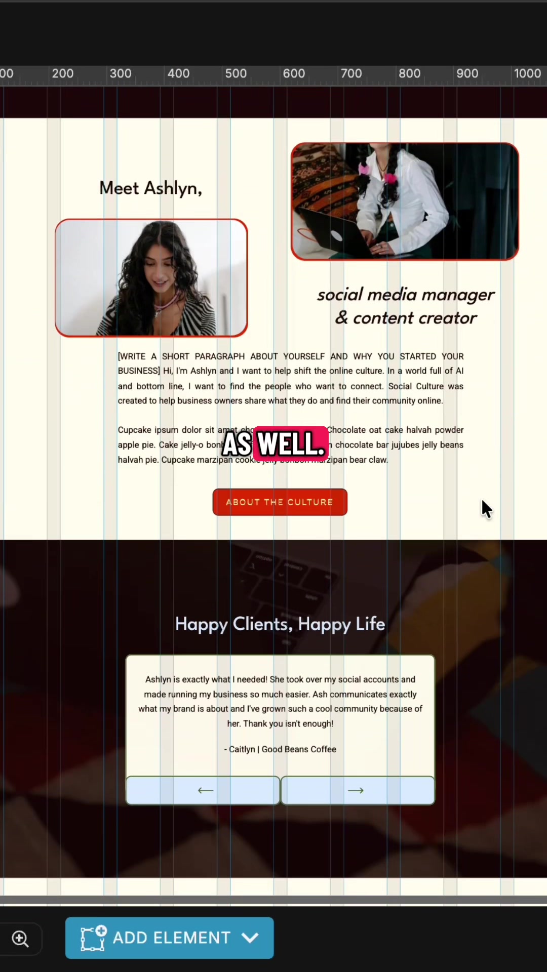 @Kiera Designs Websites