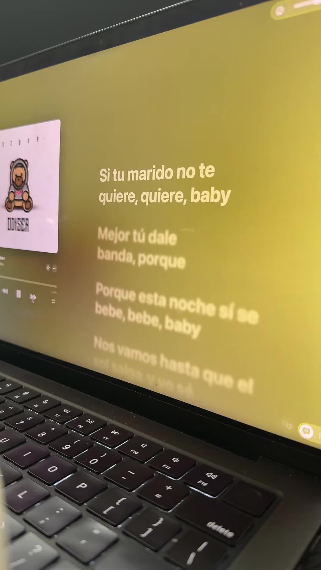 @musical lyrics