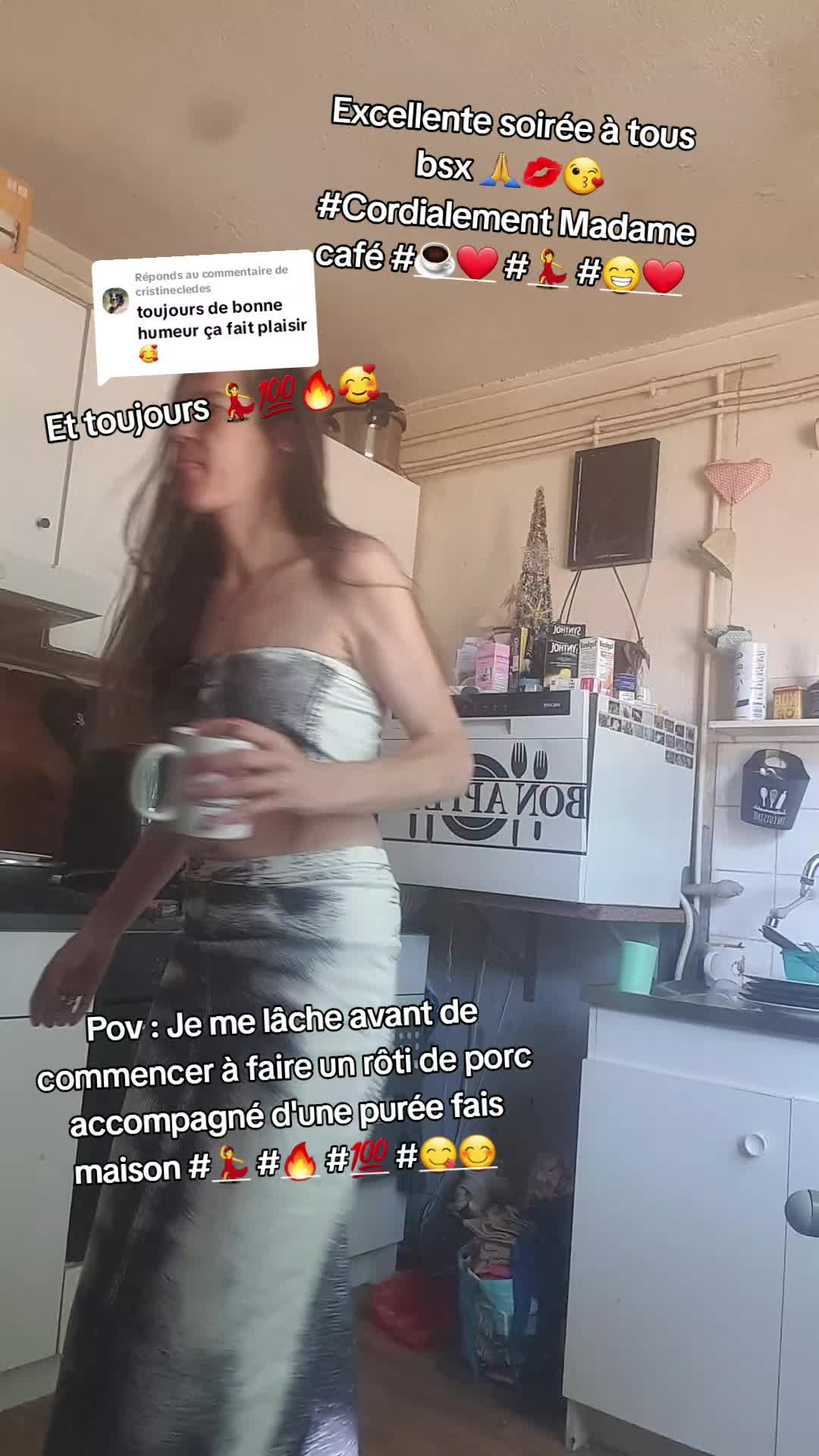 @Mme café 2 ☕️😘💋🤣
