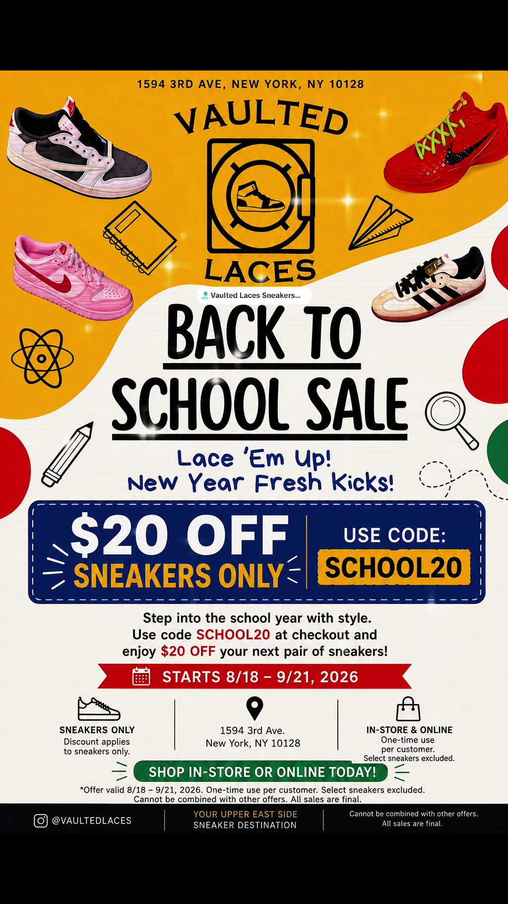 @Vaulted Laces