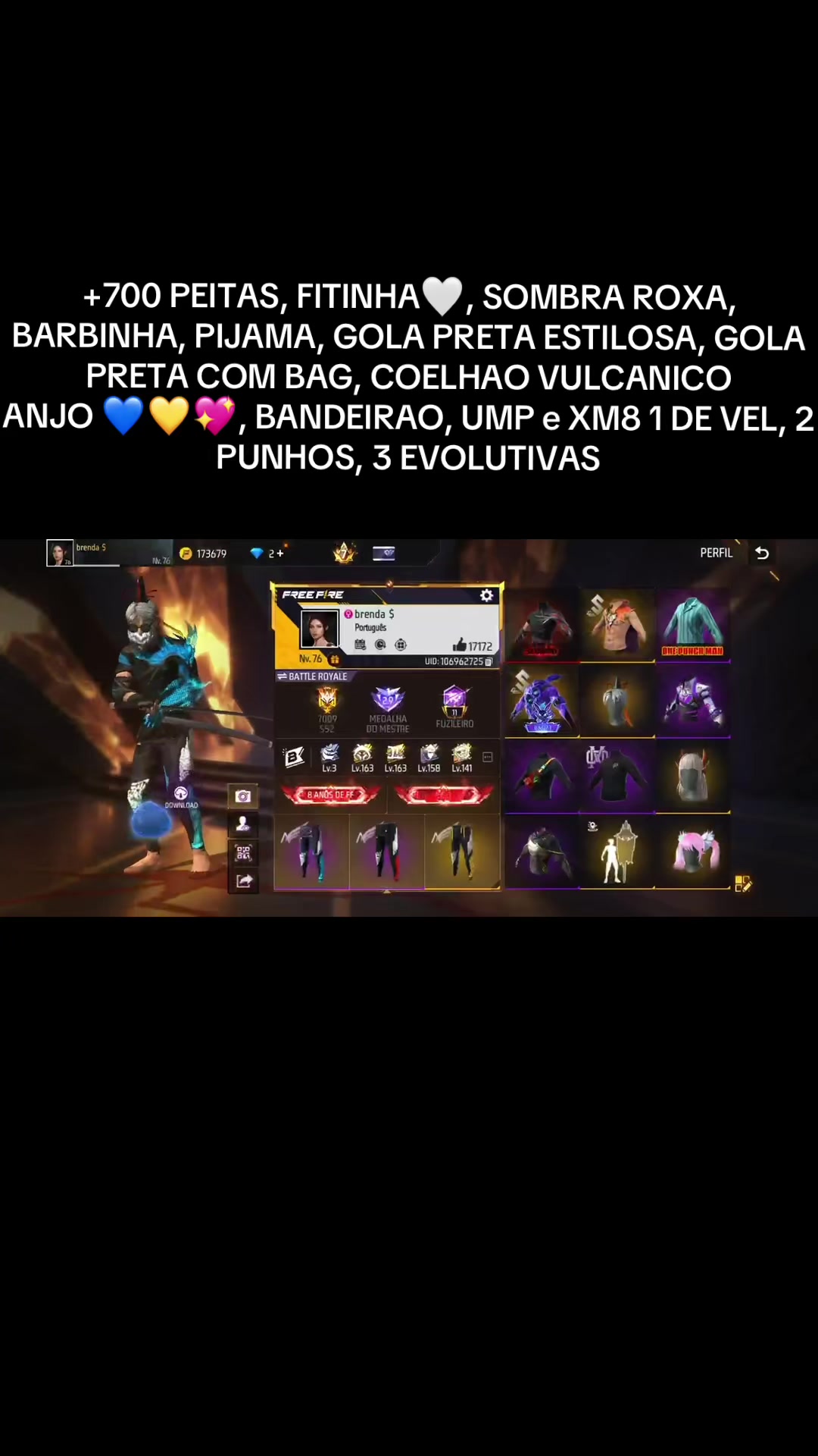 @Zeus melhores contas