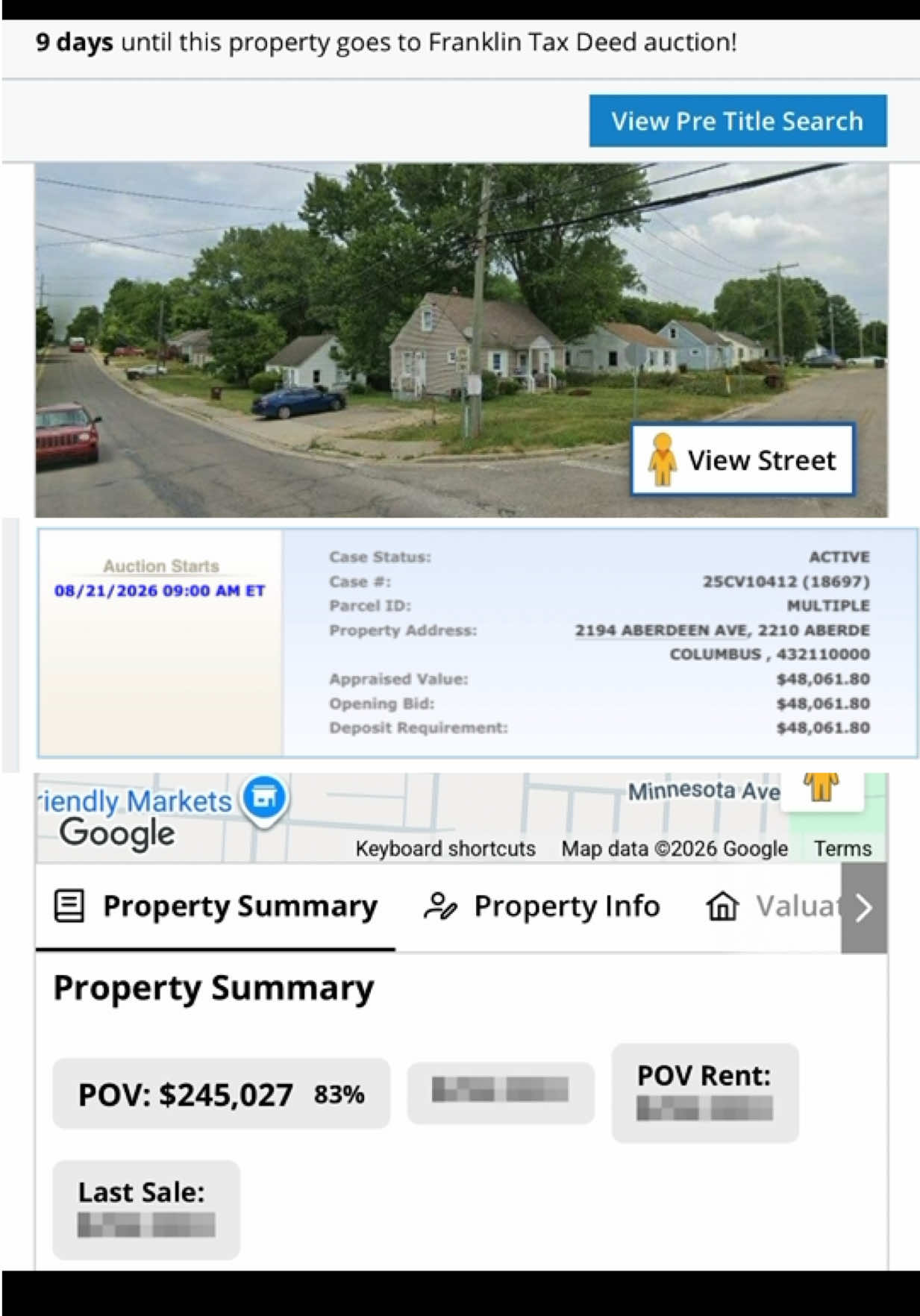 @SABRIN Auction Properties
