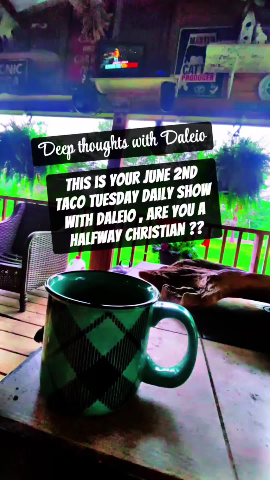 @The daily show with Daleio