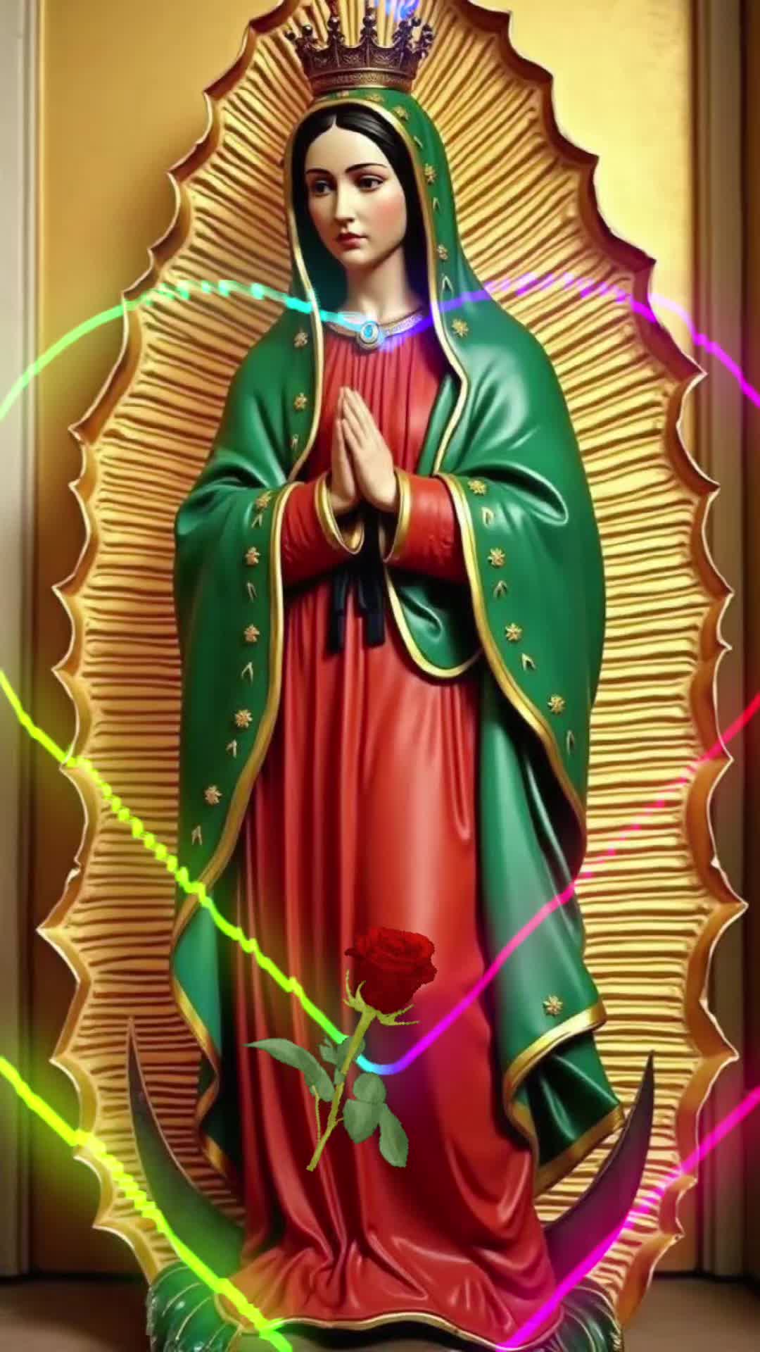 @viva la virgen de guadalupe 😍