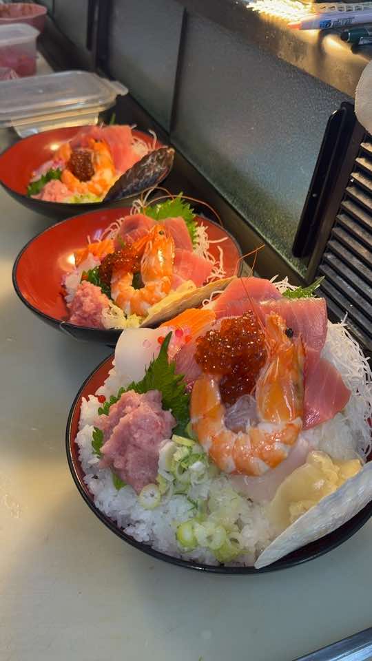 @まぐろ丼加一