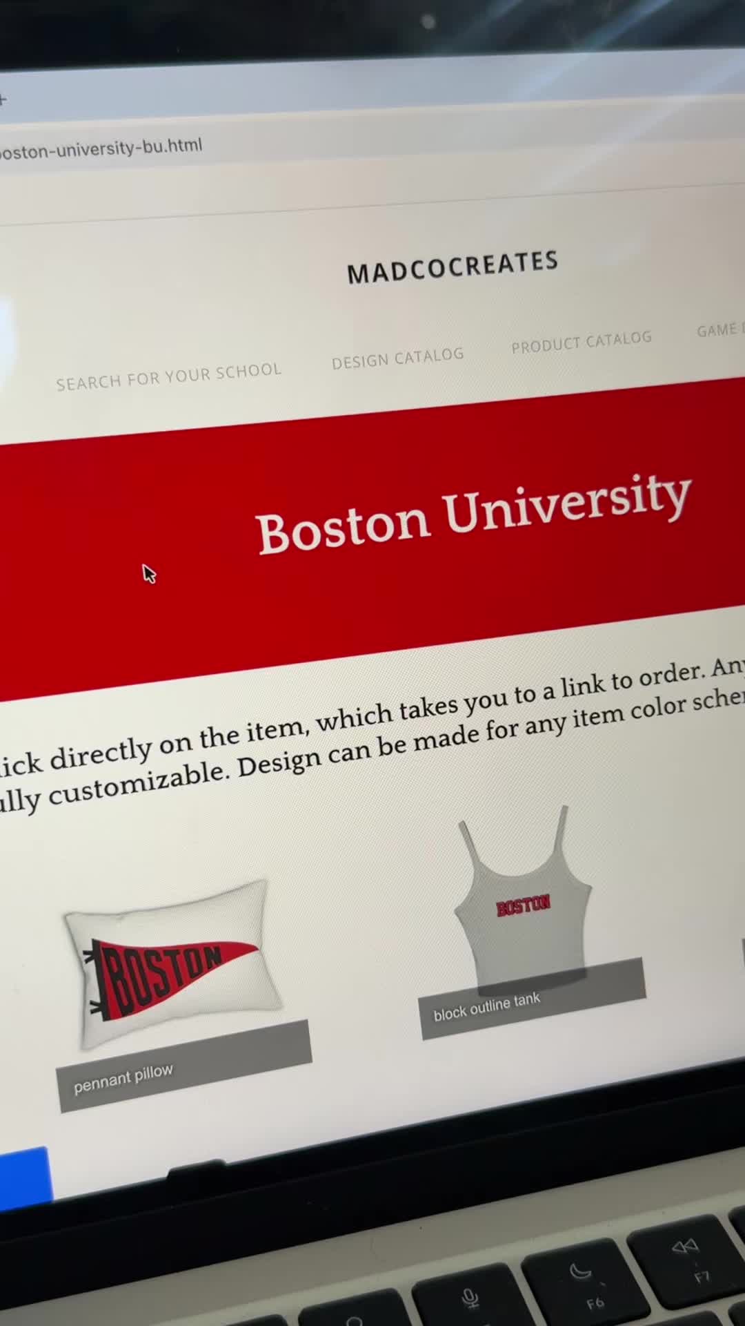 @Custom College Merch