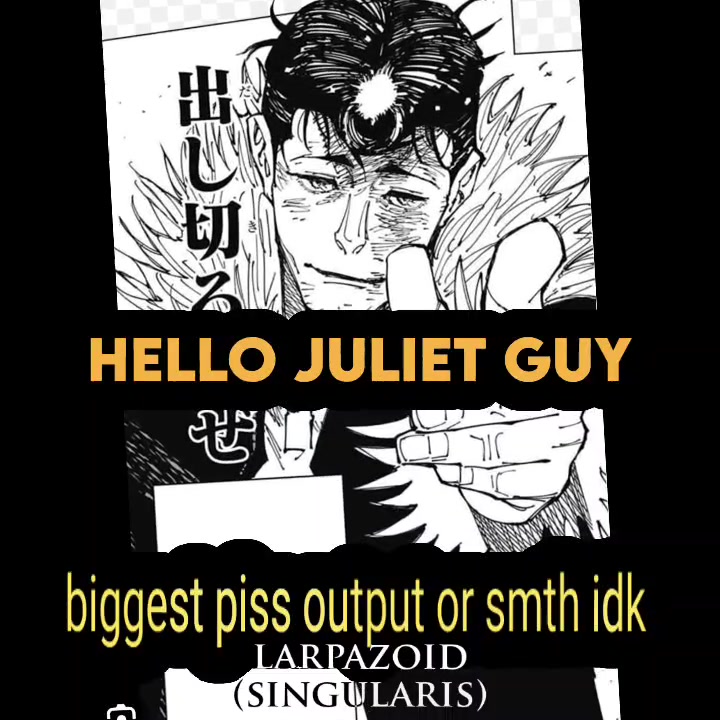 @Jane "Singularis" Juliet