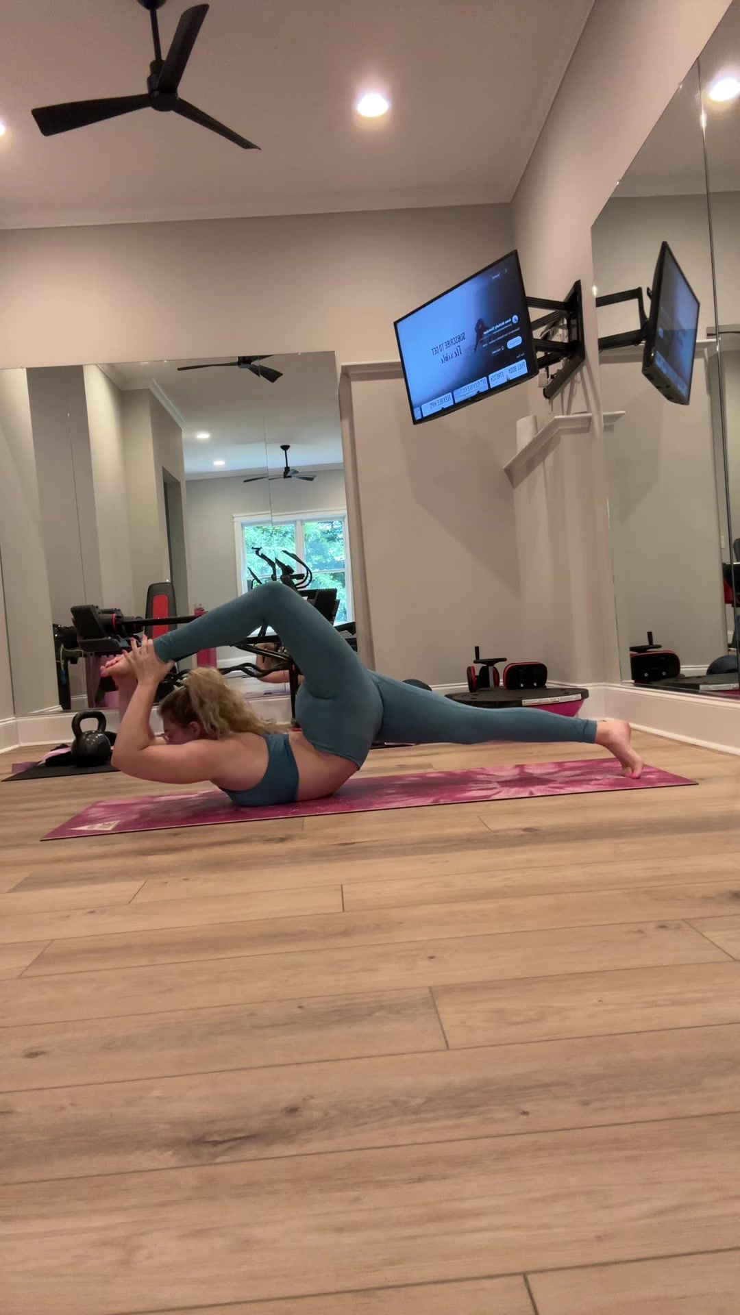 @Olivia is very flexible