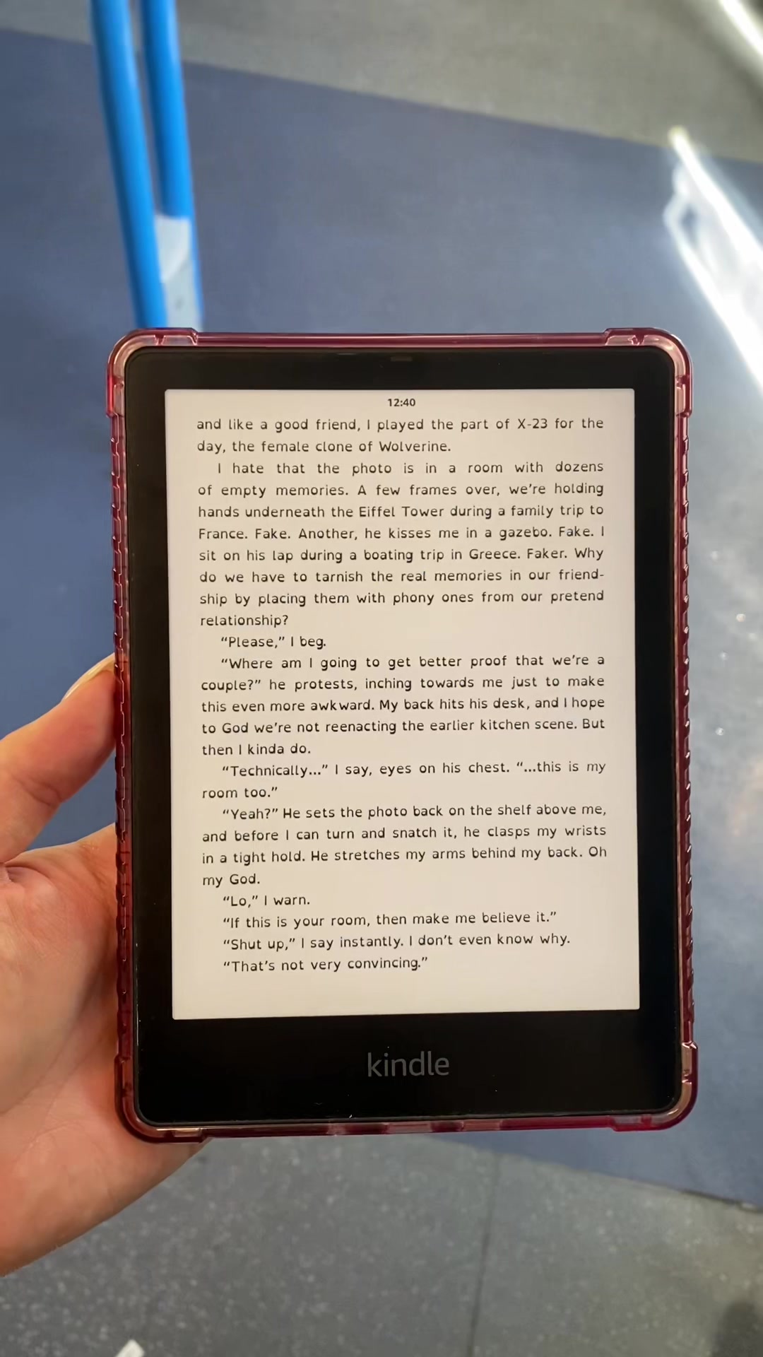 @The Girl With The Pink Kindle