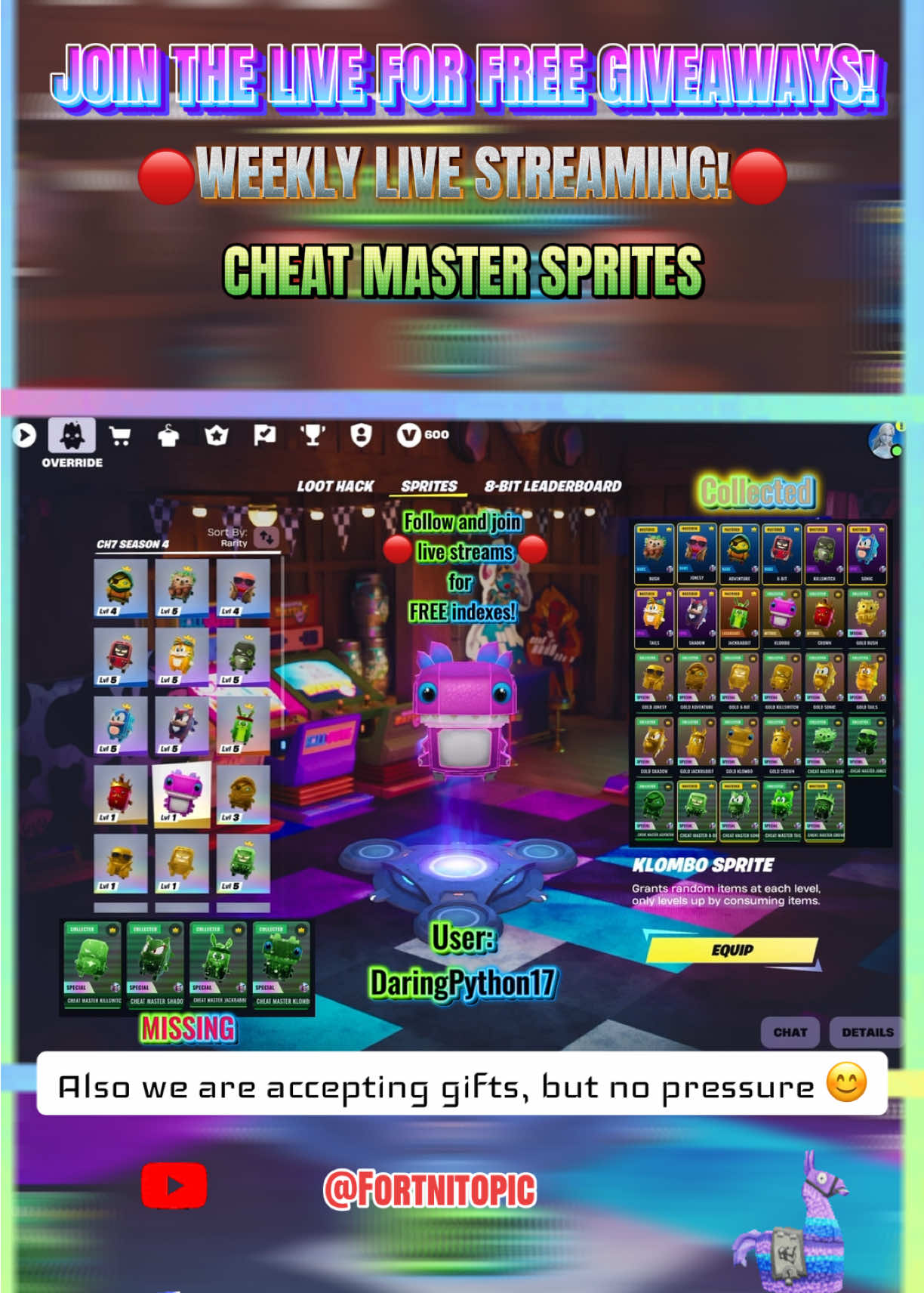 @fortnite topic unofficial ✓⃝