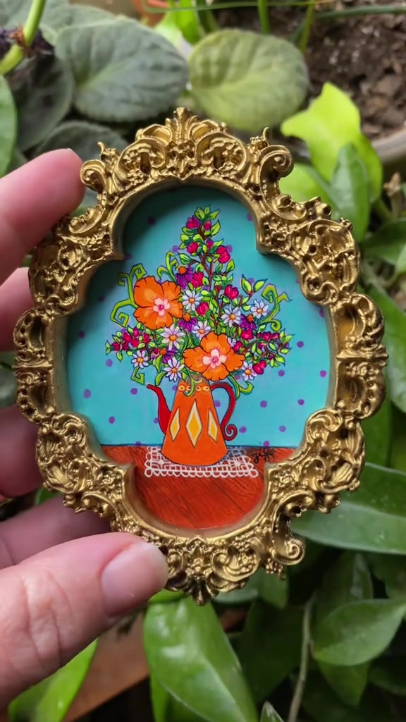 @Jillian Renee: Tiny Paintings