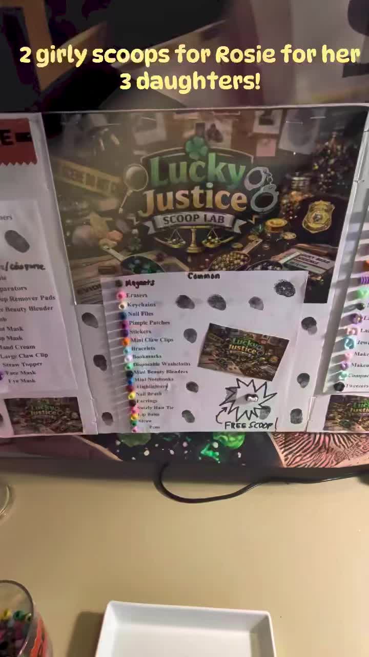 @Lucky Justice Scoop Lab