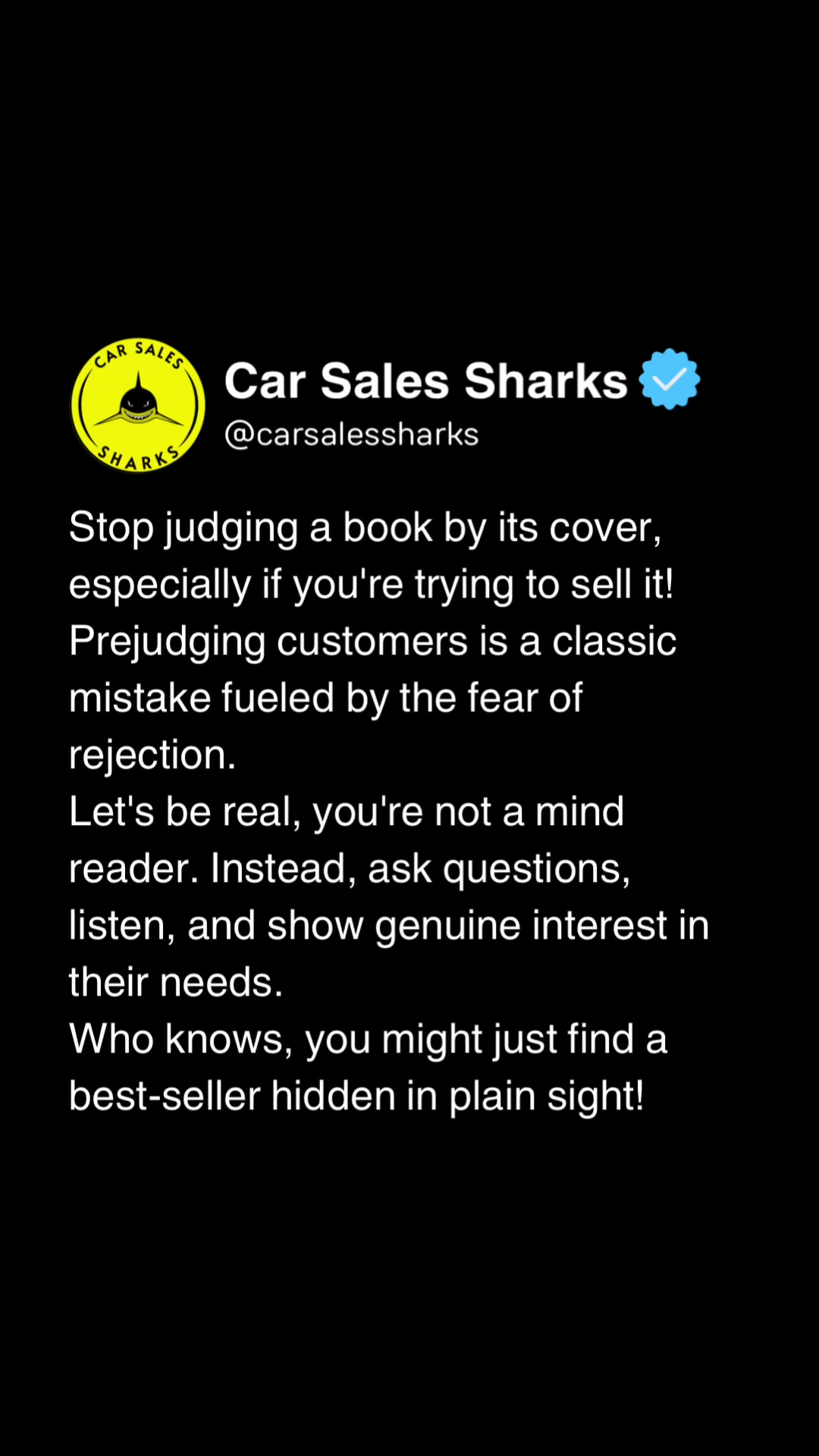 @Car Sales Sharks