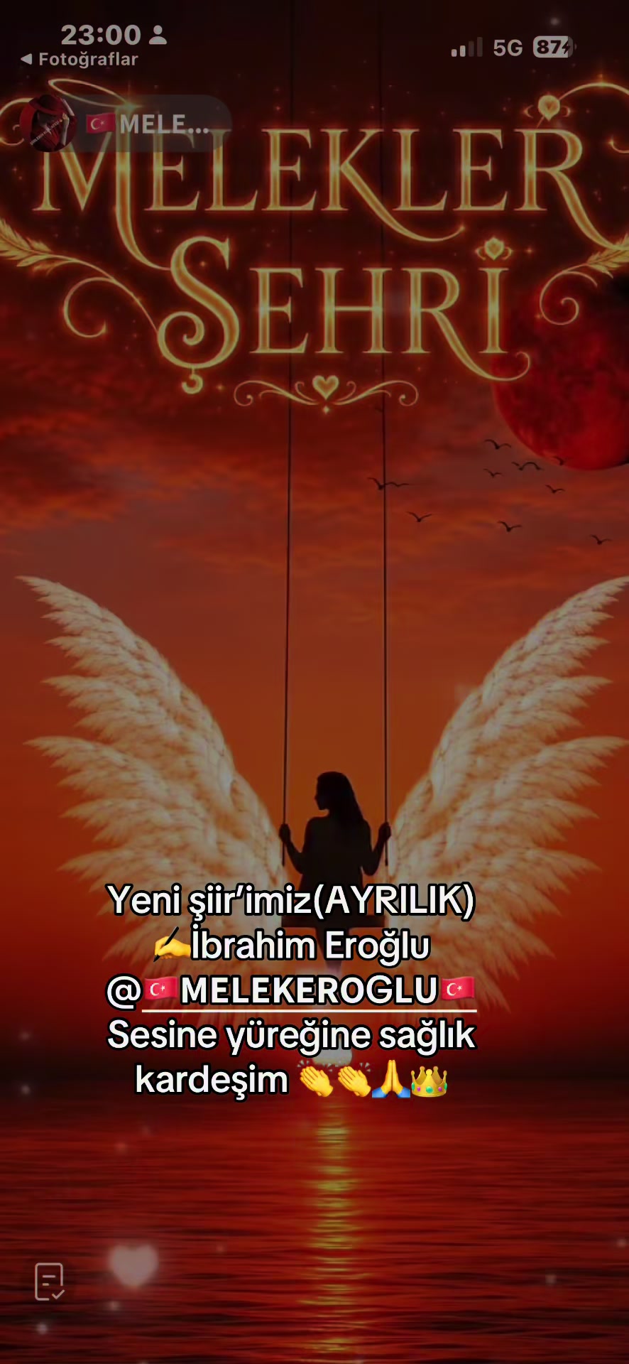 @İbrahim Eroğlu ✍️🎤