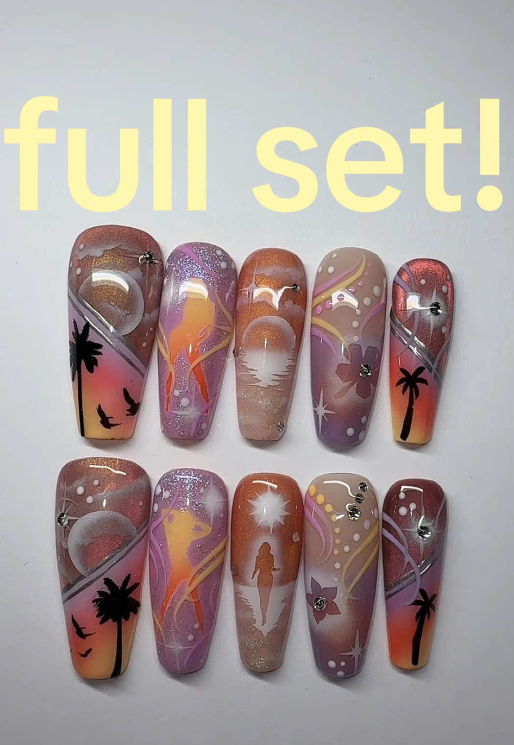 @Geranium Duet Nails ๐ง๐ชฉ๐งธ