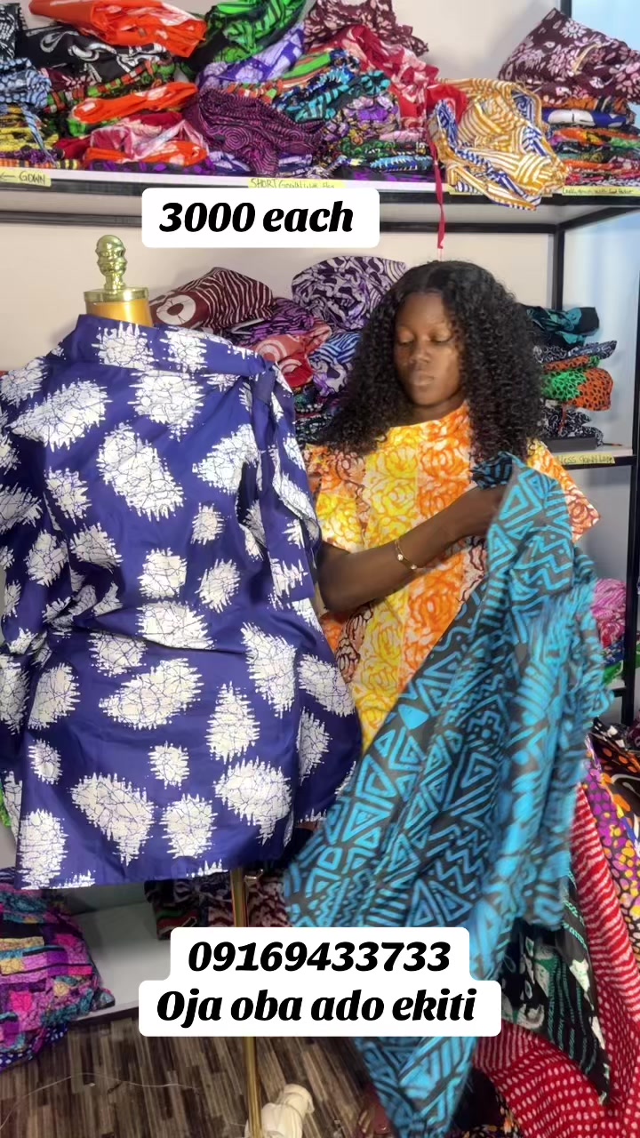 @ANKARA RTW FACTORY IN EKITI