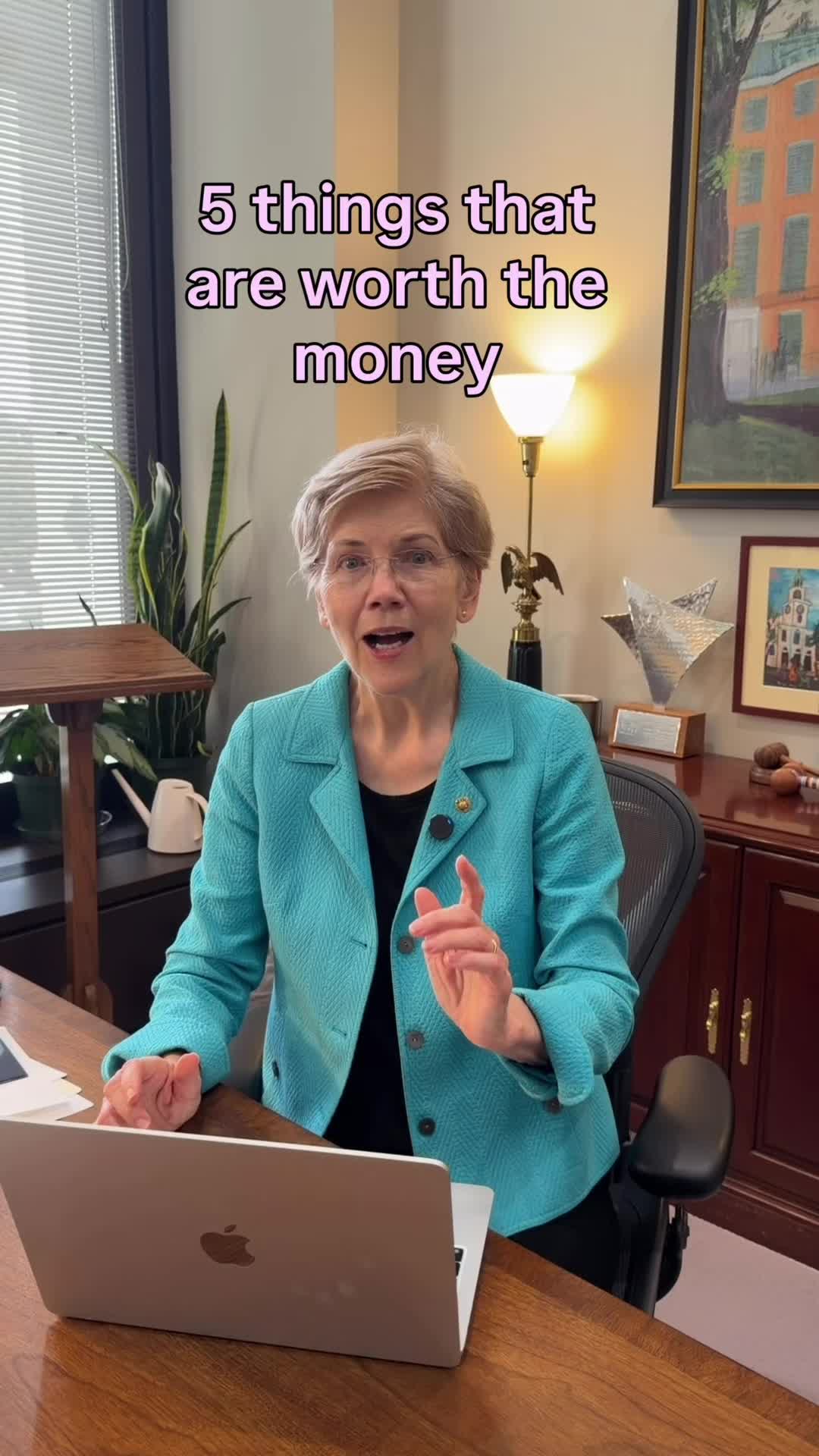 @Elizabeth Warren