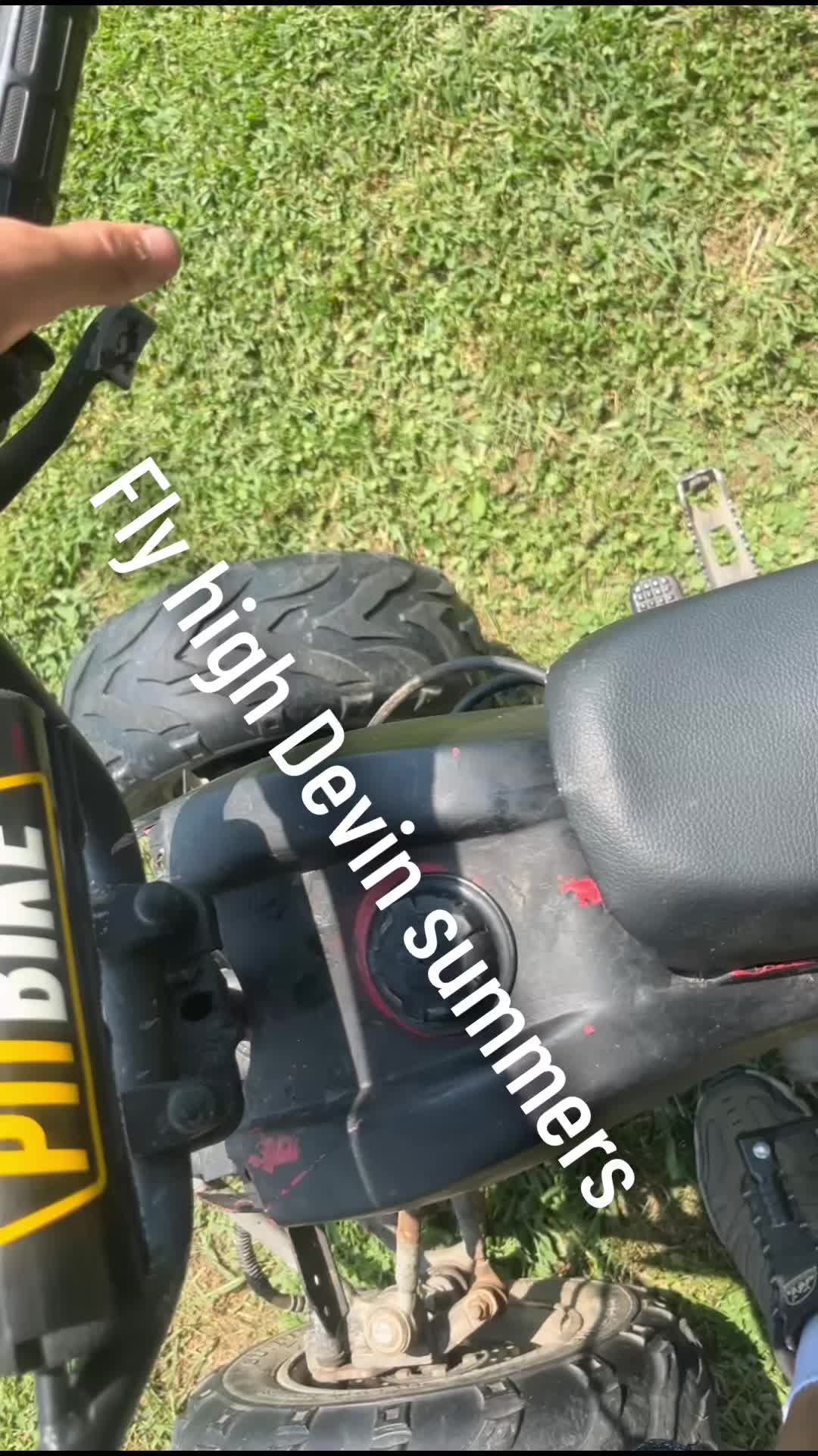 @Lil 125 four wheeler