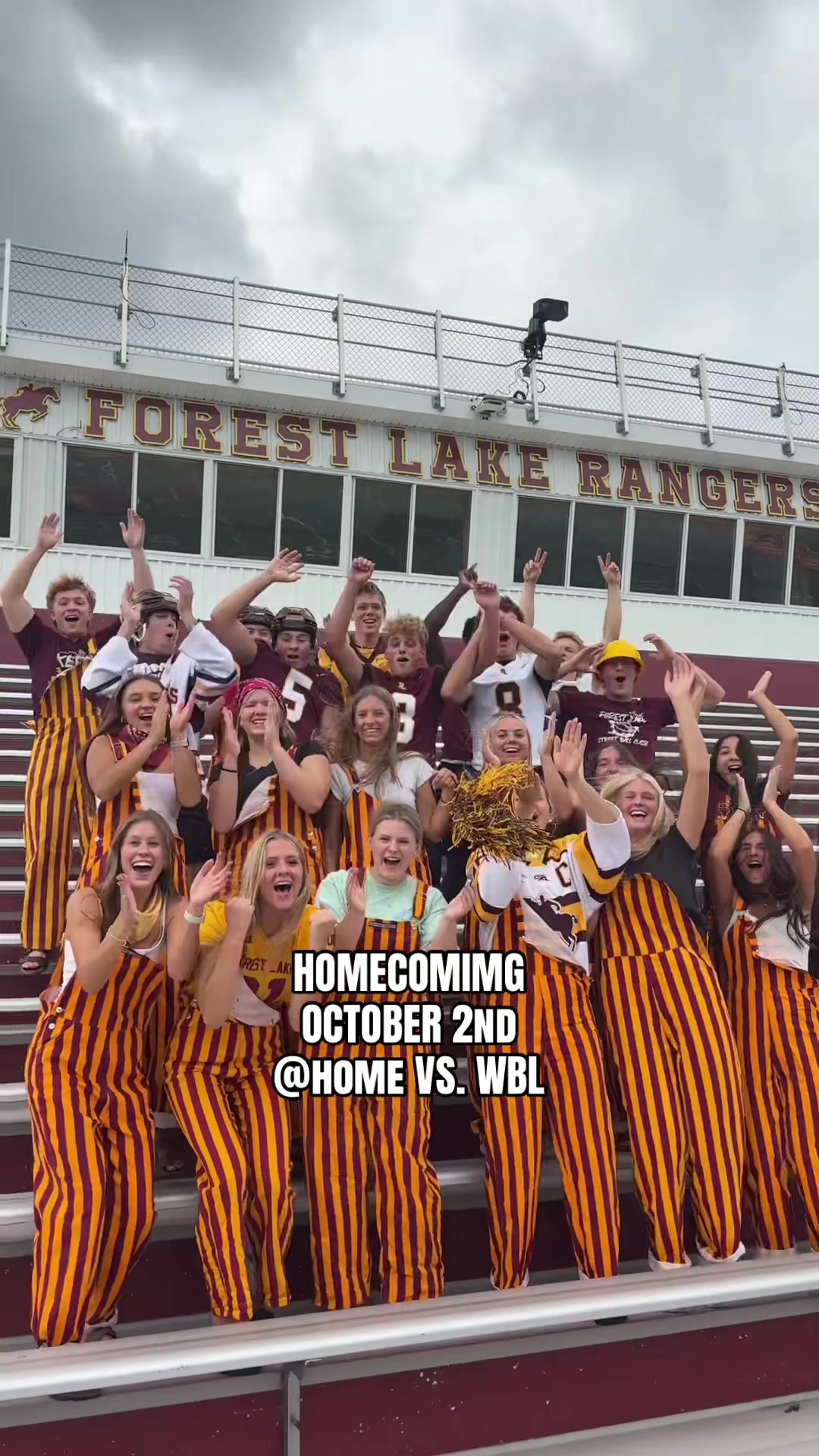 @flhs bleacher captains