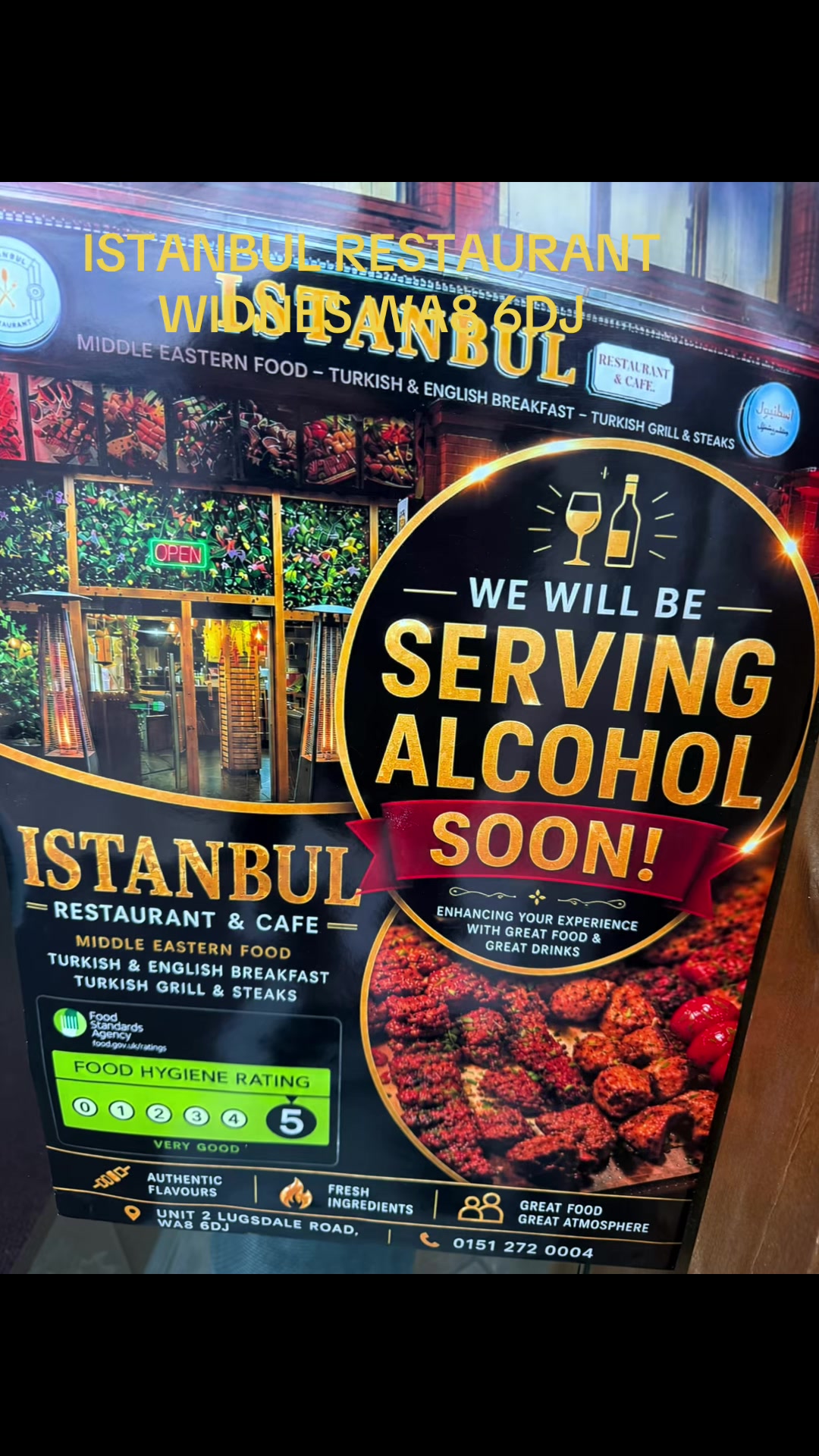 @Istanbul grill & coffee widnes