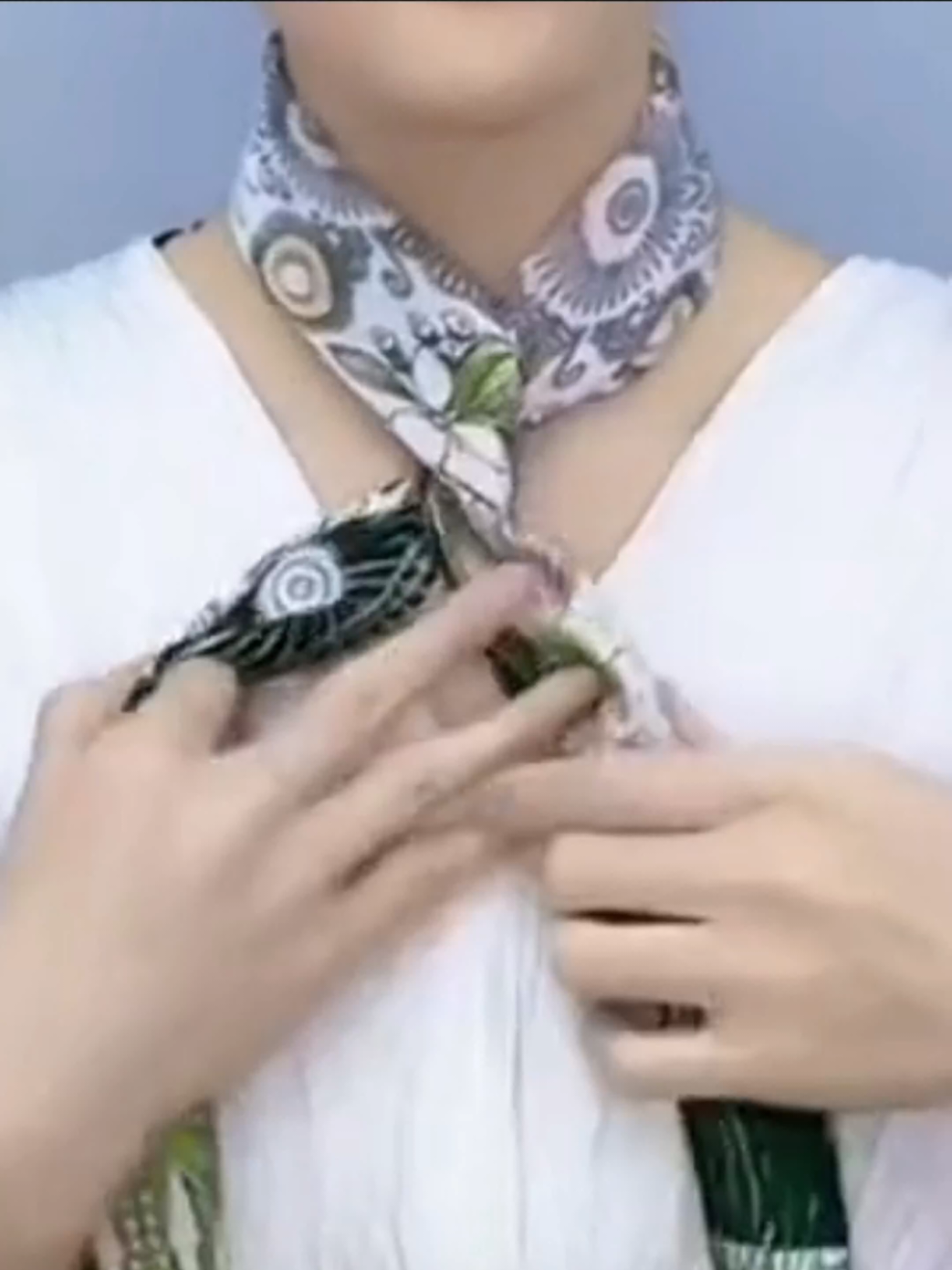 @Silk Scarf