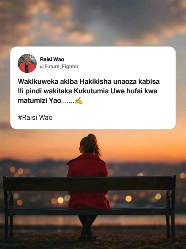 @Nasaha za Maisha✍