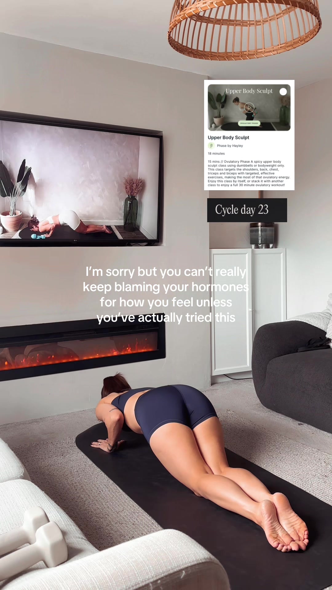 @Hayley | Cycle-Synced Pilates