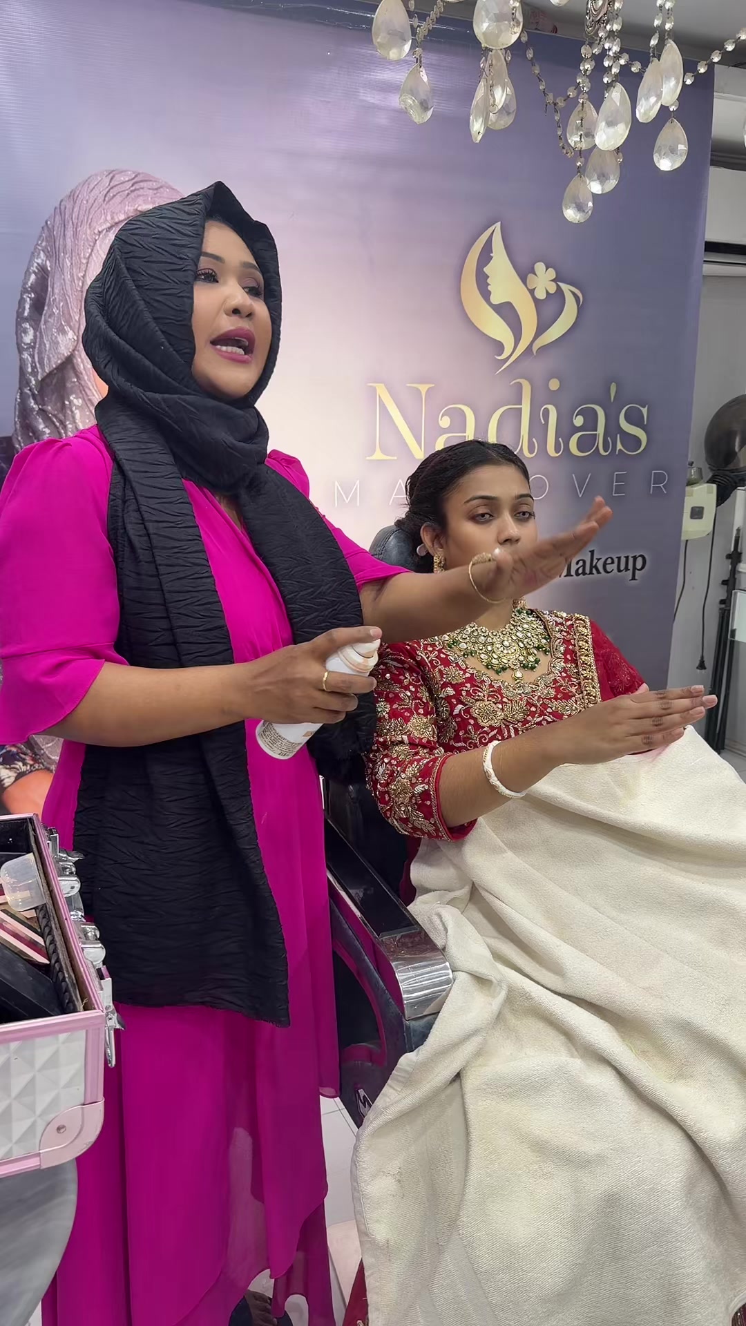 @Nadia's makeover