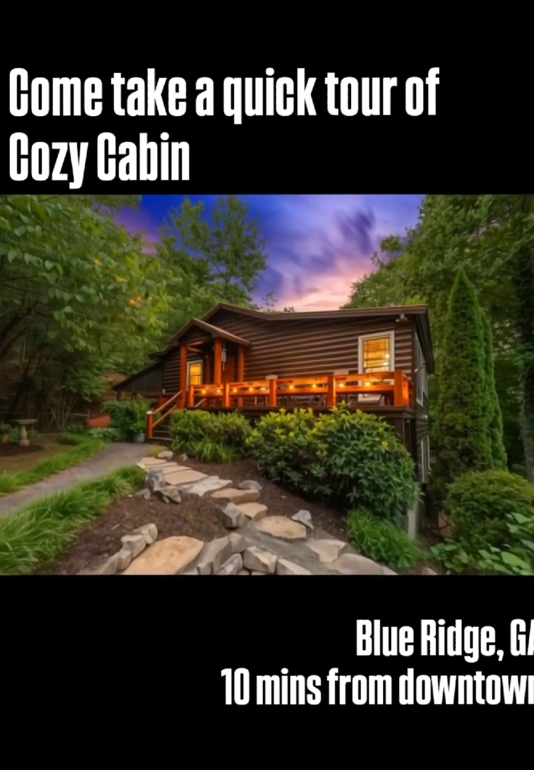 @Cozy Cabin☆Blue Ridge GA