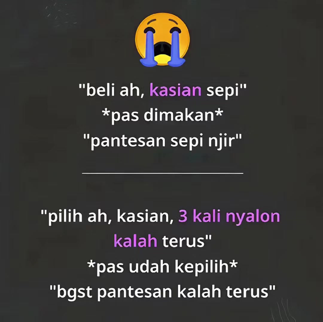 @Mois bukan mo'os