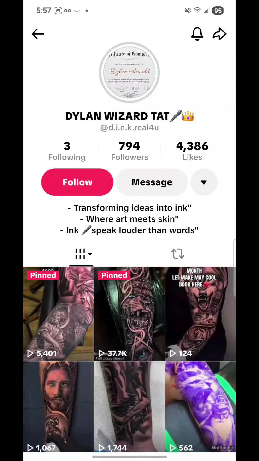 @Tony Farra Tattoos