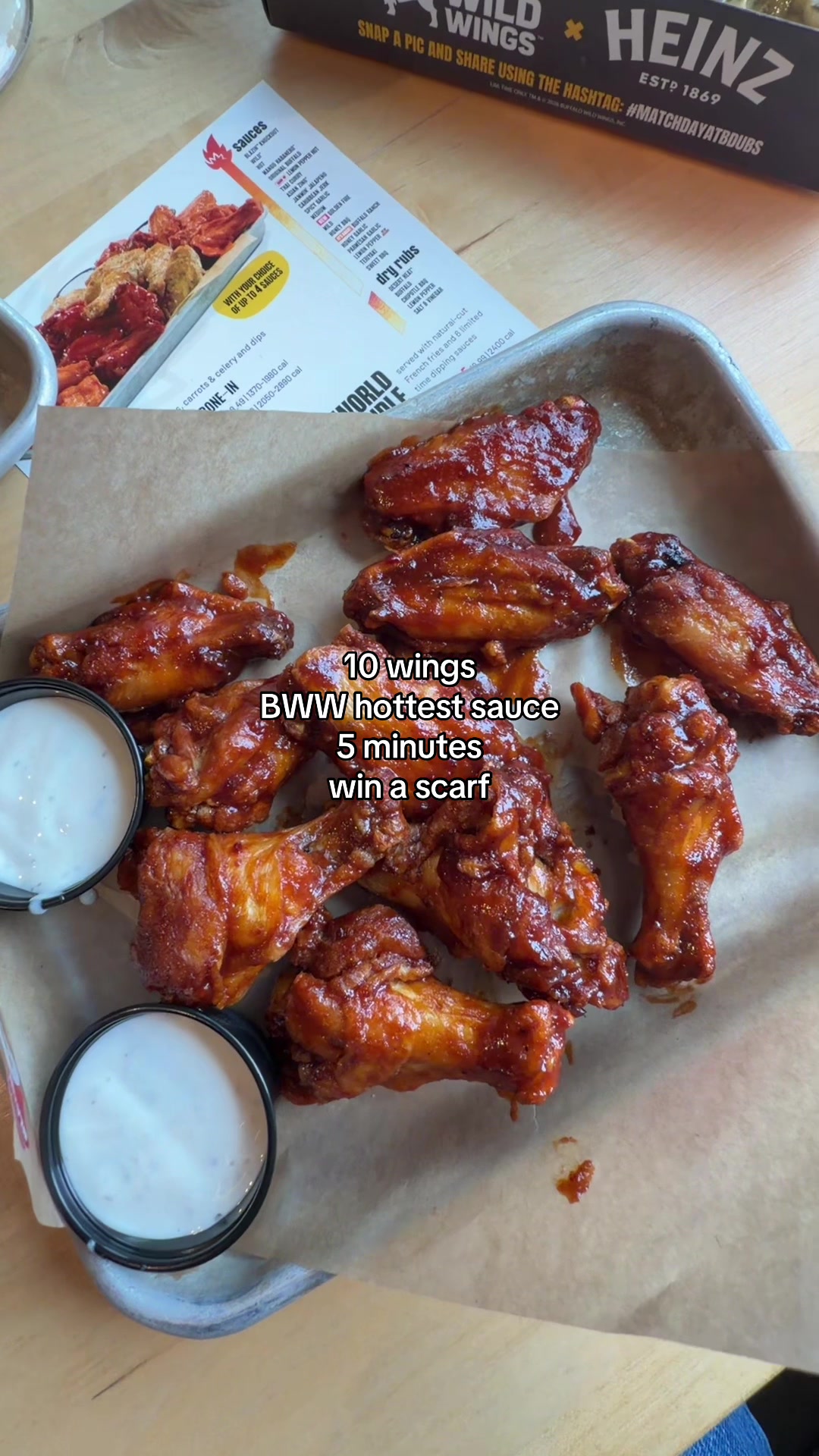 @Buffalo Wild Wings