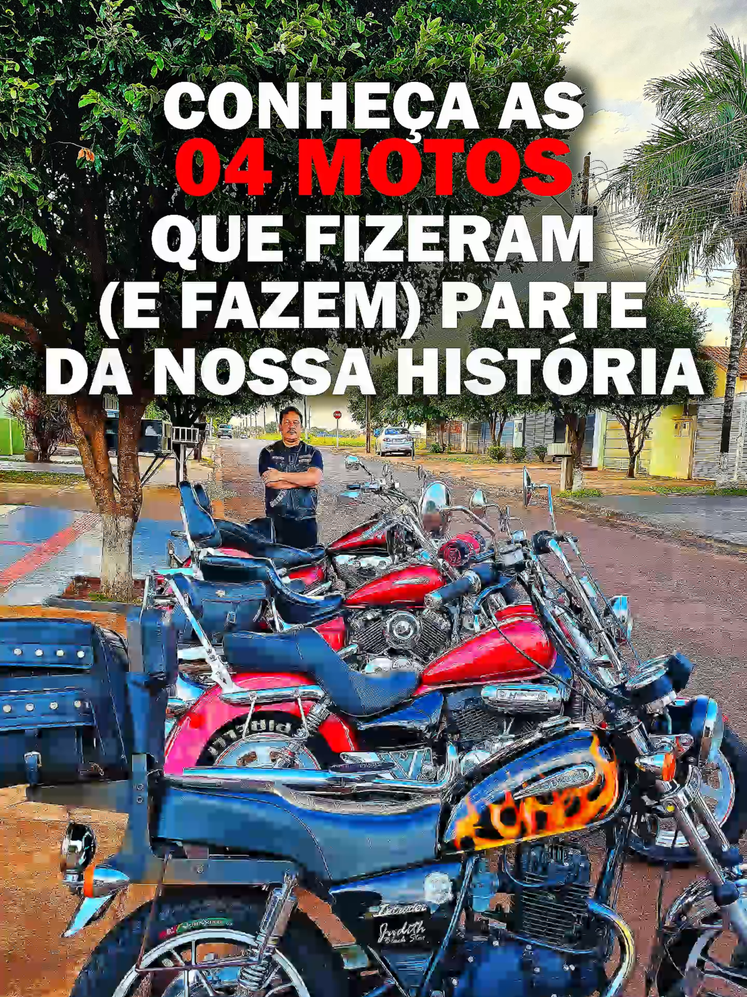 @De Moto? Pra onde?