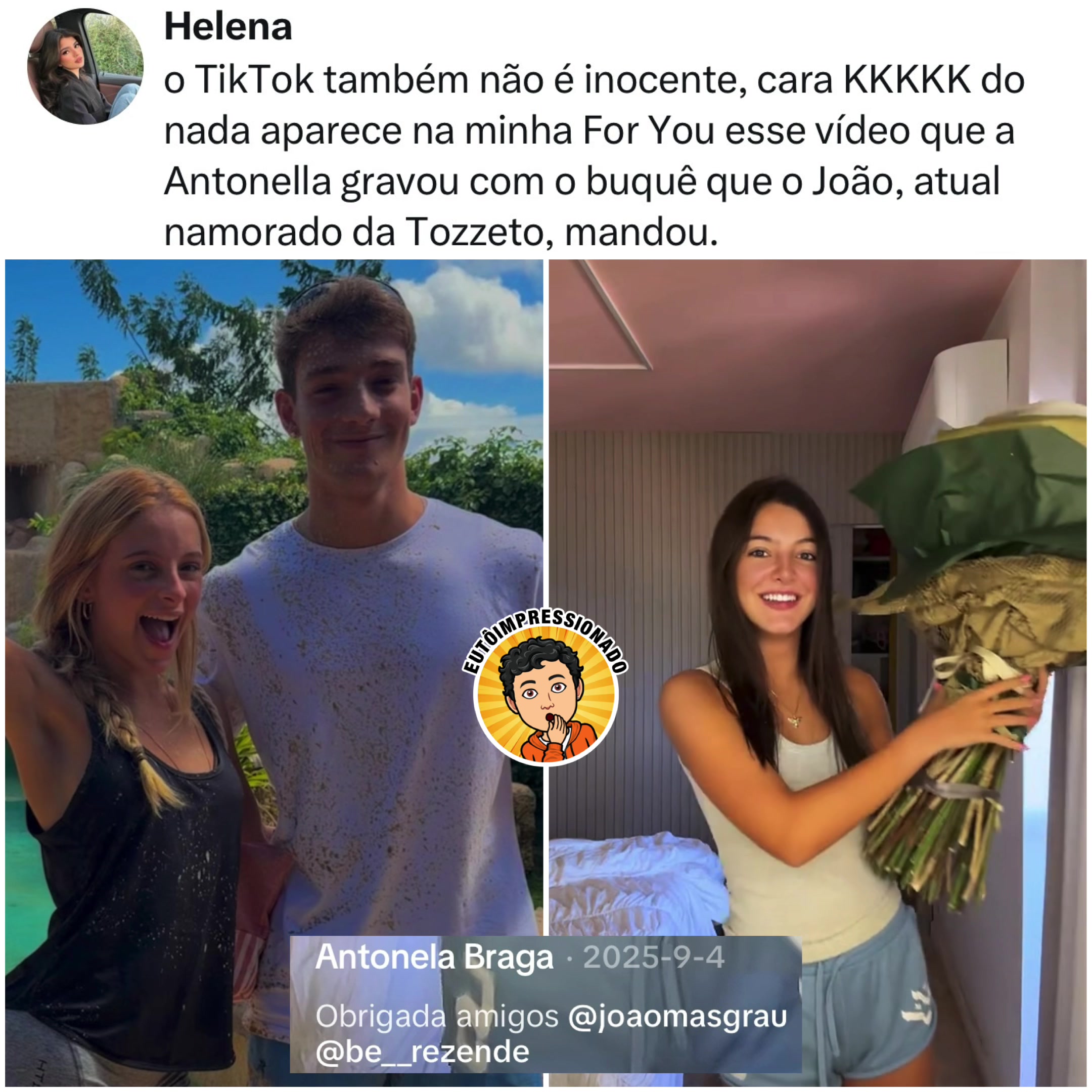 @EU TÔ IMPRESSIONADO! 😲