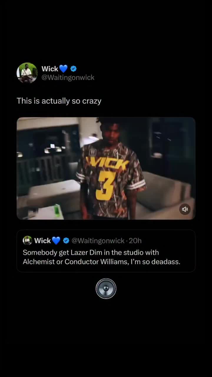 @For the Speakers 🔊