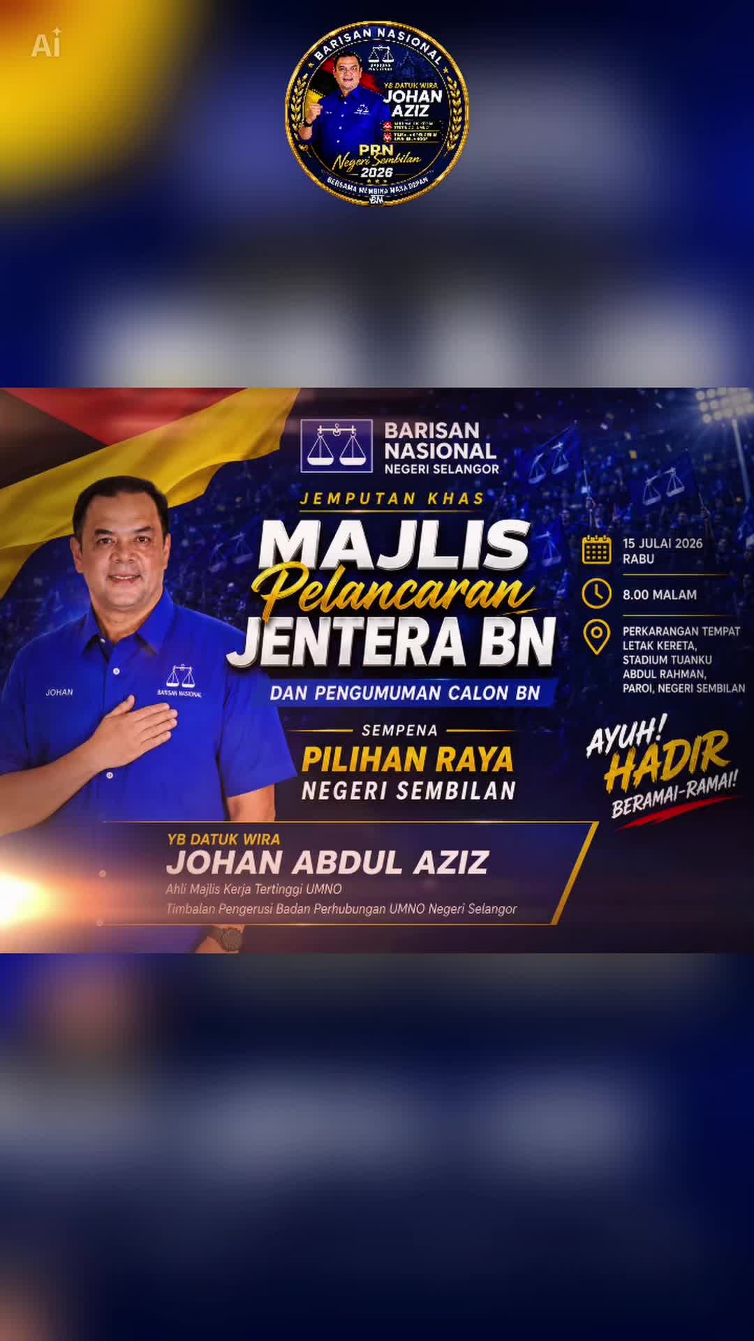 @Datuk Wira Johan Abd Aziz