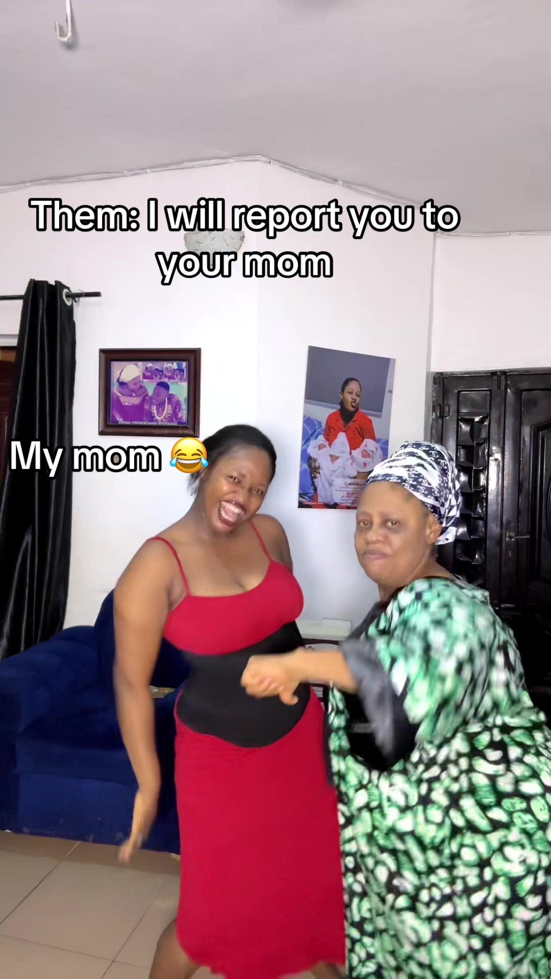 @Madam oyin and family