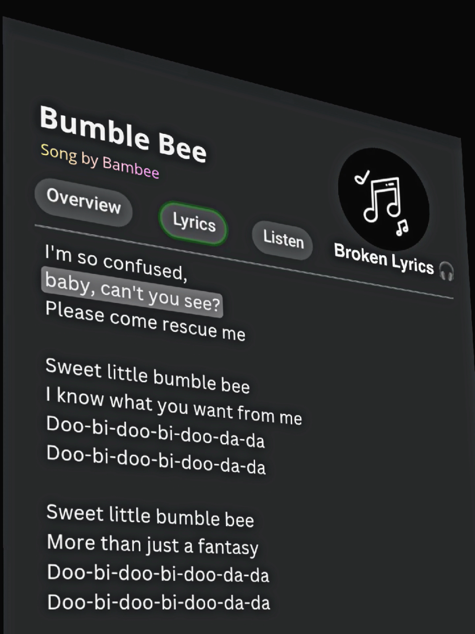 @𝗕𝗿𝗼𝗸𝗲𝗻 𝗟𝘆𝗿𝗶𝗰𝘀 🎧