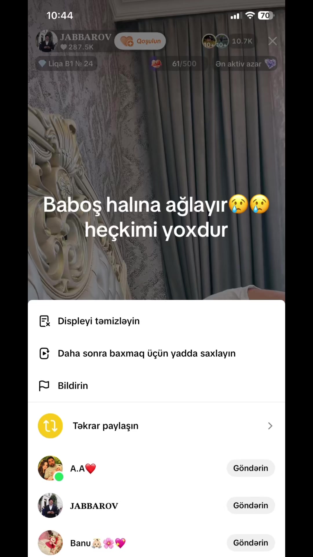 @G&uuml;nl&uuml;k heyat🫠