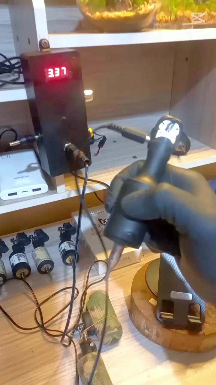@handmade tattoo machine