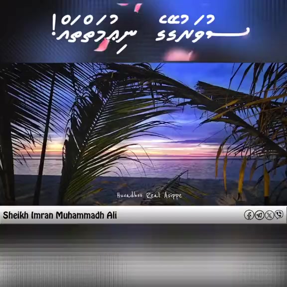 @Huvadhoo Real Asippe 🇲🇻🇵🇸