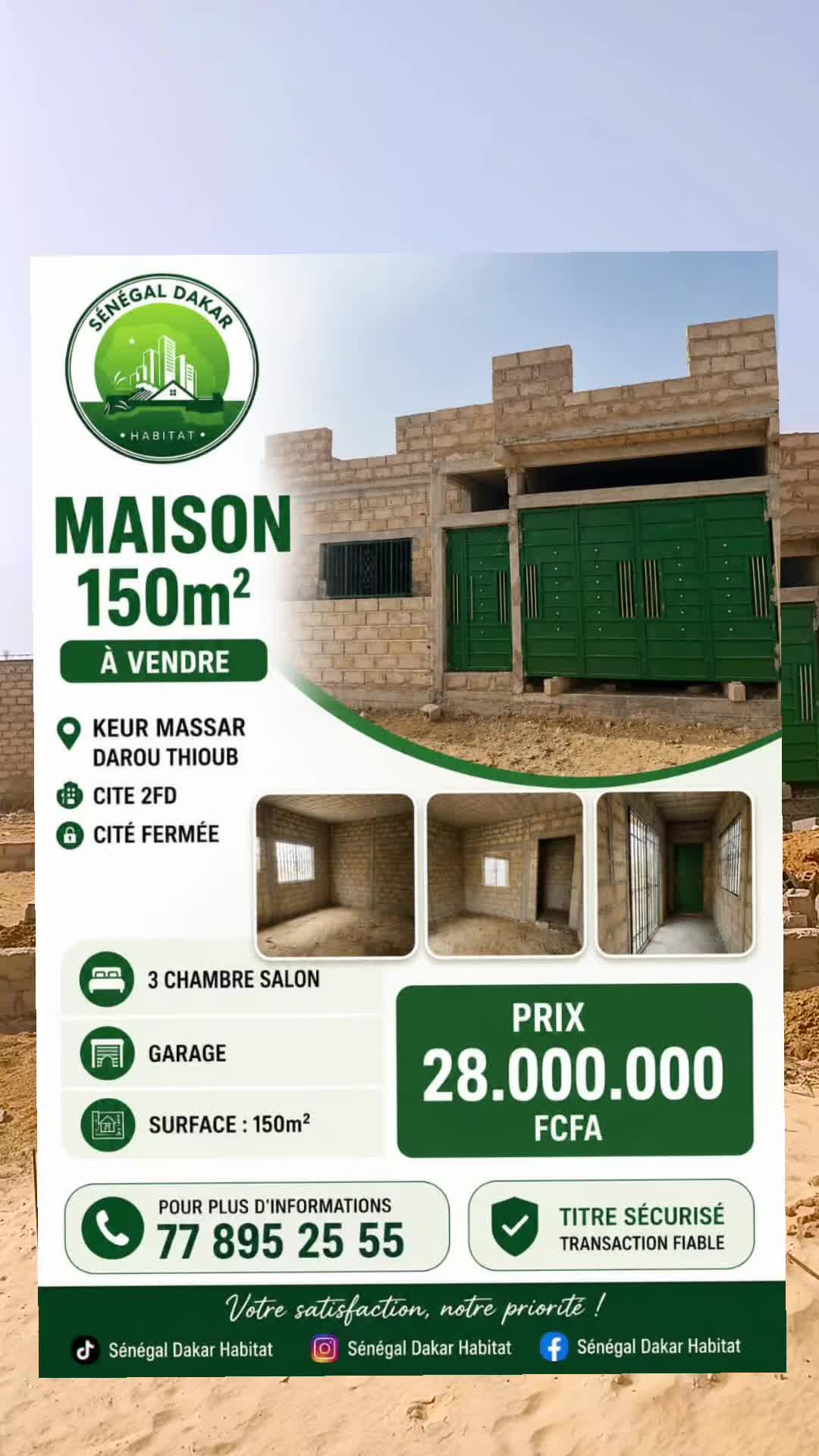 @Sénégal dakar habitat 🇸🇳