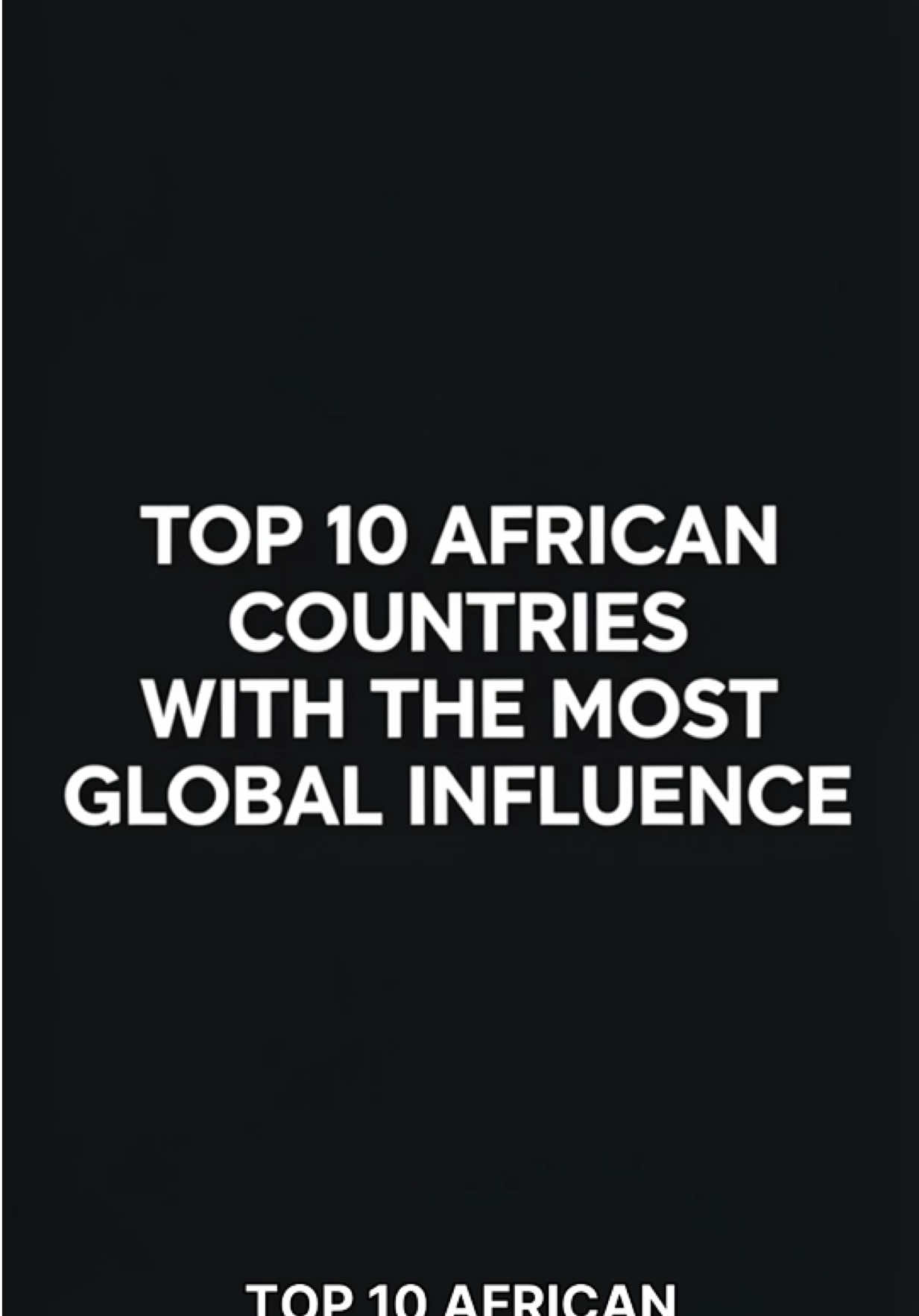 @AFRICA THE MOTHERLAND