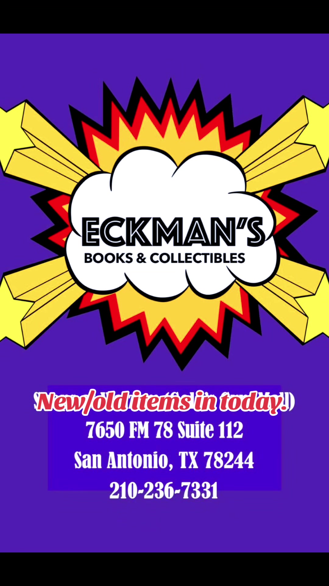 @Eckman’s Books & Collectibles