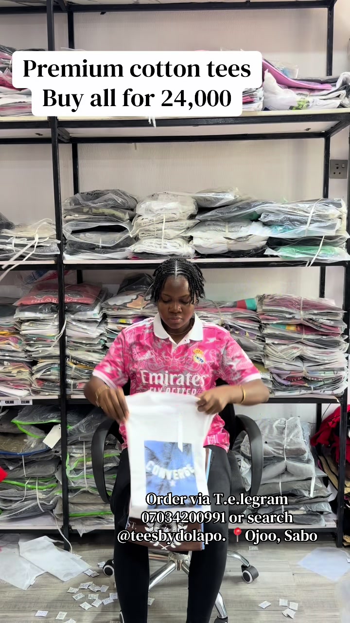 @TEES VENDOR IN IBADAN