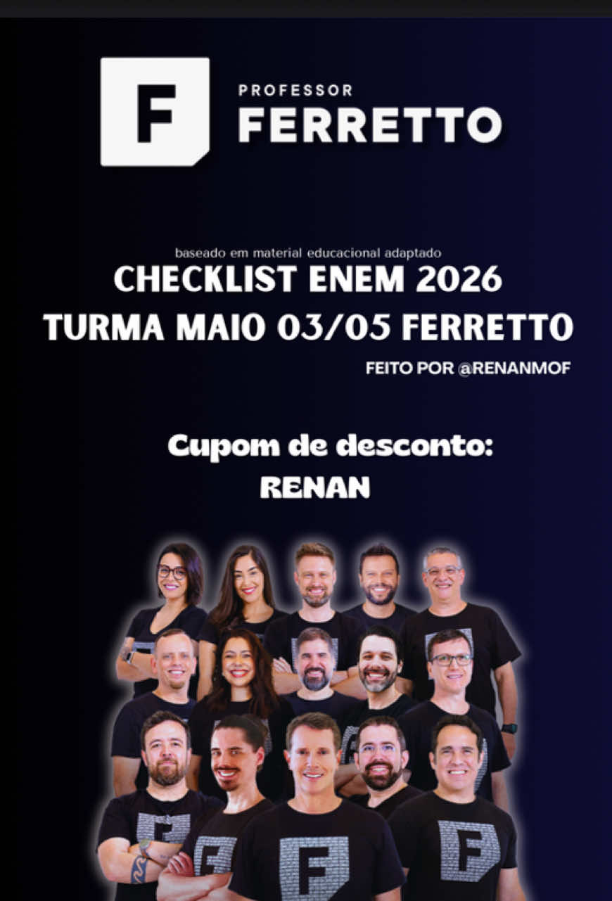 @renanmof | ENEM 2026
