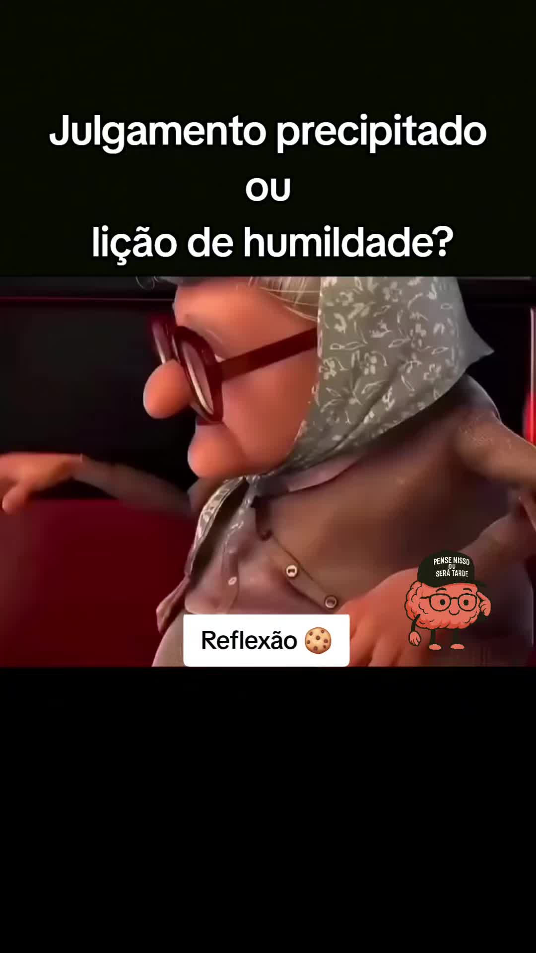 @Pense Nisso ou Será Tarde