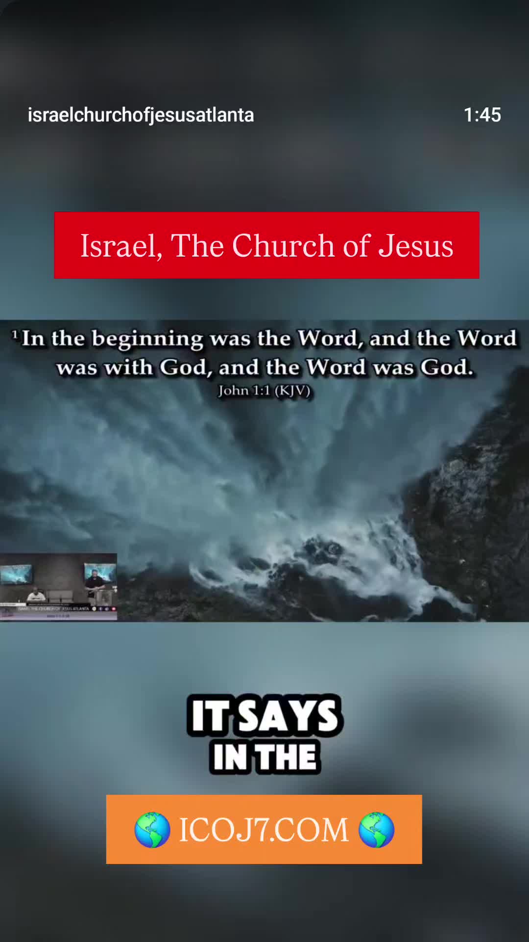 @Israel,The Church of Jesus DC