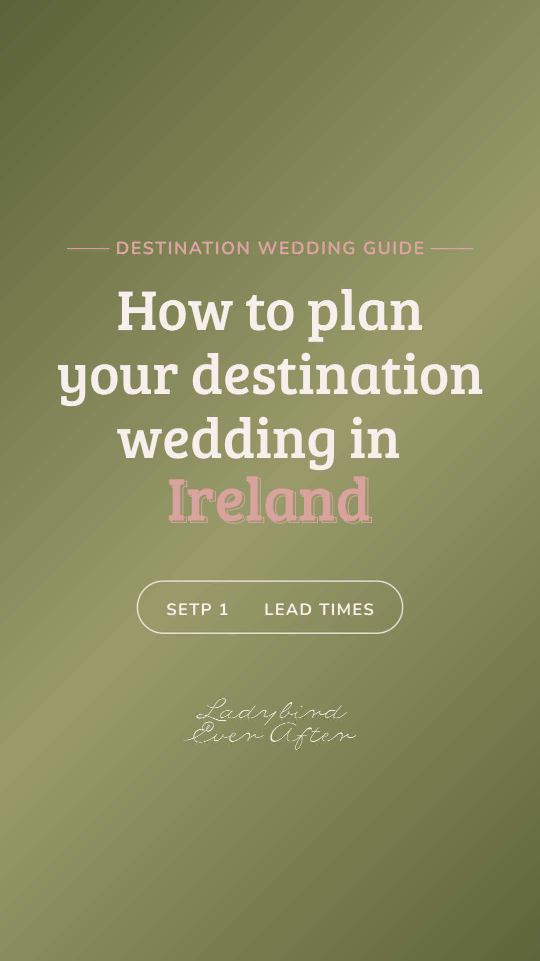 @Ladybird | Irish Weddings