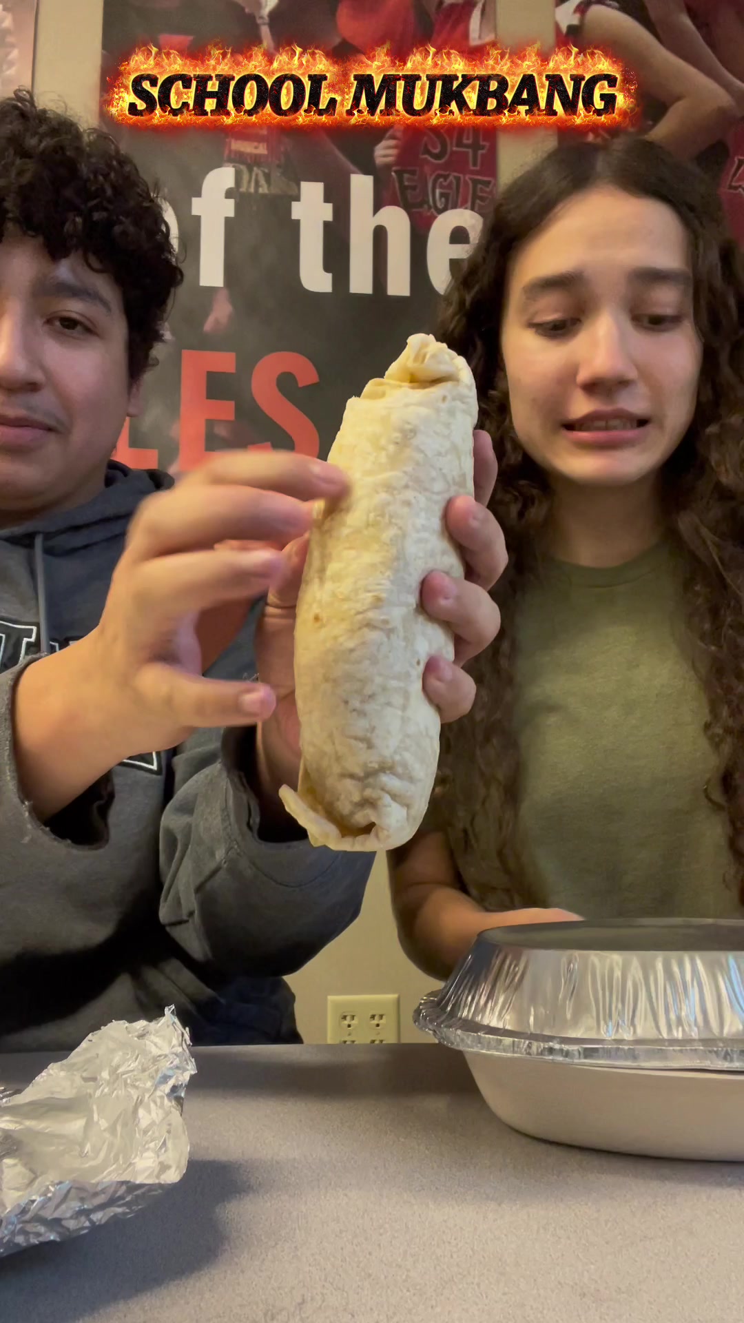 @Sam and Luis eat everything
